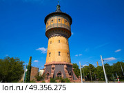 Halle Wasserturm Nord North Water Tower Germany. Halle Wasserturm Nord North Water Tower in Germany. Стоковое фото, агентство Ingram Publishing / Фотобанк Лори