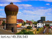 Nordhausen downtown facades in Harz Thuringia . Nordhausen downtown facades in Harz Thuringia of Germany. Стоковое фото, агентство Ingram Publishing / Фотобанк Лори