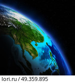 Earth continent 3d rendering planet. Earth continent. Elements of this image furnished by NASA 3d rendering. Earth continent 3d rendering planet. Стоковое фото, агентство Ingram Publishing / Фотобанк Лори
