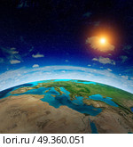 World map 3d rendering. World map. Elements of this image furnished by NASA 3d rendering. World map 3d rendering. Стоковое фото, агентство Ingram Publishing / Фотобанк Лори