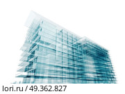 Modern architecture 3d rendering. Modern architecture. design and 3d rendering model my own. Modern architecture 3d rendering. Стоковое фото, агентство Ingram Publishing / Фотобанк Лори