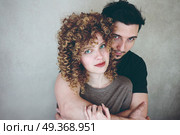 Young couple in love have a good time together . Стоковое фото, агентство Ingram Publishing / Фотобанк Лори