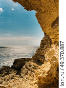 view of the sea from the Sevastopol battery. Стоковое фото, агентство Ingram Publishing / Фотобанк Лори