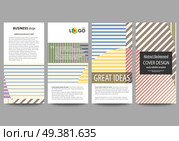 Flyers set, modern banners. Business templates. Cover design template, easy editable abstract vector layouts. Minimalistic design with lines, geometric shapes forming beautiful background.. Flyers set, modern banners. Business templates. Cover template, easy editable abstract vector layouts. Minimalistic design with lines, geometric shapes forming beautiful background. Стоковая иллюстрация, агентство Ingram Publishing / Фотобанк Лори