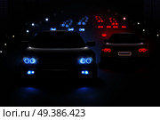 Car Led Lights Composition. Стоковая иллюстрация, агентство Ingram Publishing / Фотобанк Лори