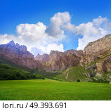 Fuente De mountains in Camaleno Cantabria of Spain. Стоковое фото, агентство Ingram Publishing / Фотобанк Лори