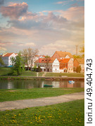 Minsk. Downtown of Nemiga. Shopping center. Belarus. Стоковое фото, агентство Ingram Publishing / Фотобанк Лори