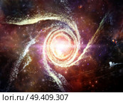 Elements of Cosmos series. Arrangement of space and stars on the subject of mathematics, science, education and modern technology. Стоковое фото, агентство Ingram Publishing / Фотобанк Лори