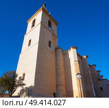 La Roda El Salvador church in Albacete at Castile La mancha of Spain. Стоковое фото, агентство Ingram Publishing / Фотобанк Лори