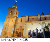 La Roda El Salvador church in Albacete at Castile La mancha of Spain. Стоковое фото, агентство Ingram Publishing / Фотобанк Лори