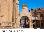 San Clemente village in Cuenca at Castile La Mancha by Saint James Way of levante. Стоковое фото, агентство Ingram Publishing / Фотобанк Лори
