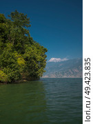 Lake Phewa - at the second largest lake in Nepal located in the Pokhara Valley near Pokhara and Sarangkot mountain. Стоковое фото, агентство Ingram Publishing / Фотобанк Лори