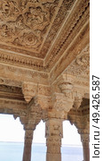beautiful traditional  building from white carving . Rajasthan , India. Стоковое фото, агентство Ingram Publishing / Фотобанк Лори