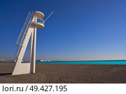 Santa pola Gran Playa beach Lisa in Alicante of Spain at Costa Blanca. Стоковое фото, агентство Ingram Publishing / Фотобанк Лори