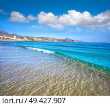 Campello of Alicante Carrer de la Mar beach in Spain at Costa Blanca. Стоковое фото, агентство Ingram Publishing / Фотобанк Лори