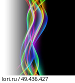 energetic waves, EPS10 with transparency and mesh. dinamyc flow, stylized  waves, vector. Стоковая иллюстрация, агентство Ingram Publishing / Фотобанк Лори