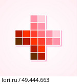 Pink monochromatic color plus design. Стоковая иллюстрация, агентство Ingram Publishing / Фотобанк Лори
