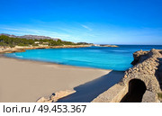 Ametlla de mar Cala Sant Jordi beach in Costa dorada of Tarragona Catalonia L’ametlla. Стоковое фото, агентство Ingram Publishing / Фотобанк Лори