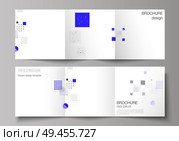 The black colored minimal vector illustration of editable layout. Modern creative covers design templates for trifold square brochure or flyer. Abstract vector background with fluid geometric shapes. The black colored minimal vector illustration of editable layout. Modern creative covers design templates for trifold square brochure or flyer. Abstract vector background with fluid geometric shapes. Стоковая иллюстрация, агентство Ingram Publishing / Фотобанк Лори