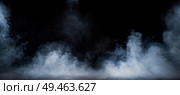 Image of dense smoke swirling in the dark interior. Стоковое фото, агентство Ingram Publishing / Фотобанк Лори