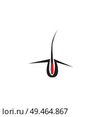 hair detail illustration. Стоковая иллюстрация, агентство Ingram Publishing / Фотобанк Лори