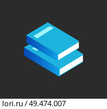 Books with info set icons closeup vector isolated isometric 3d. Manuals and handbooks with information and data, analysis publication in hard cover.. Books Info Set Icons Closeup Vector Illustration. Стоковая иллюстрация, агентство Ingram Publishing / Фотобанк Лори