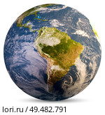 Planet Earth continents. Elements of this image furnished by NASA. 3d rendering. Planet Earth continents. Стоковое фото, агентство Ingram Publishing / Фотобанк Лори