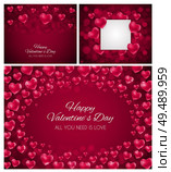 Valentine’s Day Heart  Love and Feelings Background Design Collection Set Cards. Vector illustration EPS10. Valentine’s Day Heart  Love and Feelings Background Design Collection Set Cards. Vector illustration. Стоковая иллюстрация, агентство Ingram Publishing / Фотобанк Лори