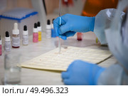 Blood test.Microbiological examination of blood. Стоковое фото, фотограф Лазаренко Светлана / Фотобанк Лори