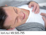 Man having a heart attack. Стоковое фото, агентство Ingram Publishing / Фотобанк Лори