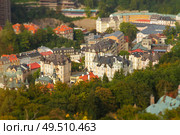 old streets in the Czech city of Karlovy Vary. Стоковое фото, агентство Ingram Publishing / Фотобанк Лори