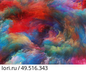 Abstract Background series. Backdrop of Color and movement on canvas on the subject of art, creativity and imagination. Стоковое фото, агентство Ingram Publishing / Фотобанк Лори
