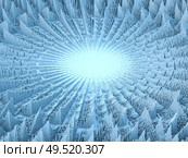 Displacement Worlds. 3D rendering of fractal noise displacement pattern on the subject of education, three dimensional technology, mathematic and virtual 3D rendering. Стоковое фото, агентство Ingram Publishing / Фотобанк Лори