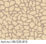 Paved stone seamless pattern pavement floor texture vector. Bricks and rocks, abstract patio and tile, walkway urban design brickwork and restoration. Paved Stone Seamless Pattern Pavement Texture. Стоковая иллюстрация, агентство Ingram Publishing / Фотобанк Лори