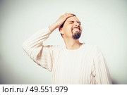 A man who made a mistake. Стоковое фото, агентство Ingram Publishing / Фотобанк Лори