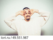 A man who made a mistake. Стоковое фото, агентство Ingram Publishing / Фотобанк Лори