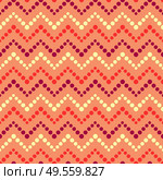 Zigzag seamless vector pattern illustration. Стоковая иллюстрация, агентство Ingram Publishing / Фотобанк Лори
