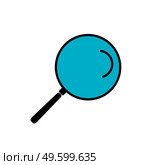 Simple Line Icon search sign. Vector Illustration. Simple Line Icon search sign. Vector Illustration EPS10. Стоковая иллюстрация, агентство Ingram Publishing / Фотобанк Лори