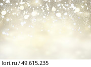 christmas lights festive defocused gray glowing background. christmas lights defocused background. Стоковое фото, агентство Ingram Publishing / Фотобанк Лори