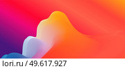 Vector abstract colorful rainbow flowing wave lines background. Abstract 3d fluid texture. Technology wallpaper. Digital background. modern line. Business presentation. Flat design.. Vector abstract colorful flowing wave lines background. Design element for presentation. website template. Стоковая иллюстрация, агентство Ingram Publishing / Фотобанк Лори