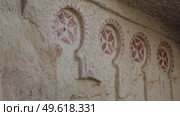 Frescoes in the cave churches of Cappadocia. Стоковое видео, видеограф German Zvyagin / Фотобанк Лори