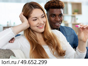 happy couple is going to have a baby. Стоковое фото, агентство Ingram Publishing / Фотобанк Лори