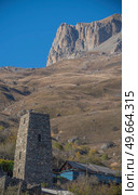 Ossetian old village in the Caucasus mountains. Стоковое фото, агентство Ingram Publishing / Фотобанк Лори