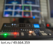 online broadcast of the event.TV studio. Стоковое фото, агентство Ingram Publishing / Фотобанк Лори