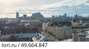 historical district of the city of Minsk. Belarus. Стоковое фото, агентство Ingram Publishing / Фотобанк Лори