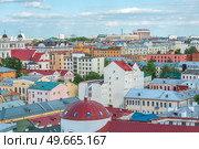 historical district of the city of Minsk. Belarus. Стоковое фото, агентство Ingram Publishing / Фотобанк Лори