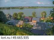 Braslav city. Village between lakes. Belarus. Стоковое фото, агентство Ingram Publishing / Фотобанк Лори
