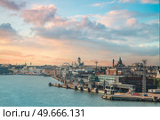 the ancient streets of Helsinki. City center. Стоковое фото, агентство Ingram Publishing / Фотобанк Лори