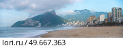 Ipanema Beach is one of the best in Rio de Janeiro. Brazil. Стоковое фото, агентство Ingram Publishing / Фотобанк Лори