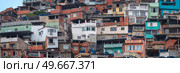 Favelas in the city of Rio de Janeiro. A place where poor people live. Brazil. Стоковое фото, агентство Ingram Publishing / Фотобанк Лори